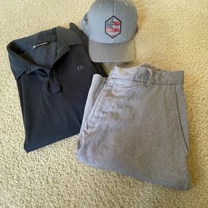 Walter Hagen golf shorts.